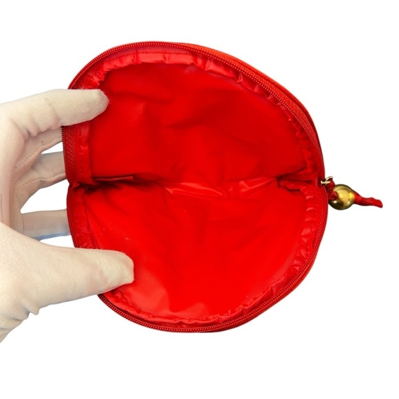 Givenchy Vintage Parfumes Red Pouch with Gold Bead - Picture 4 of 6